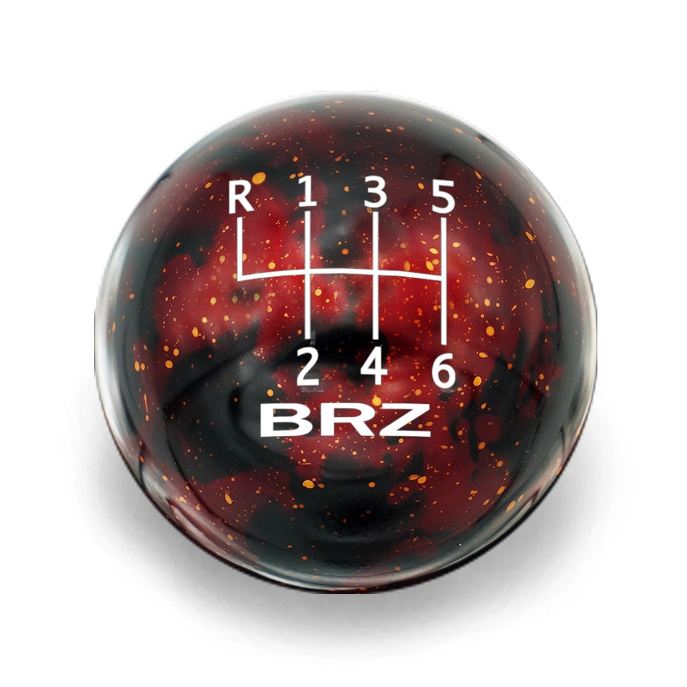 Billetworkz 6 Speed BRZ/FR-S/86 2013-2021 Shift Knob Standard w/BRZ Engraving - Cosmic Space Colors