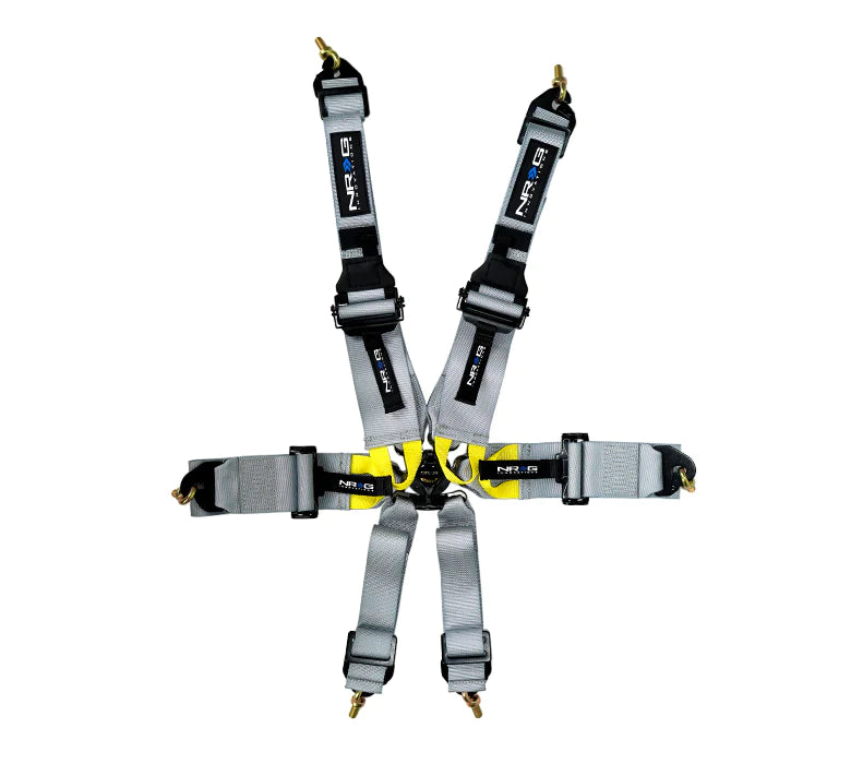 NRG Innovations FIA Hans Approved 6-Point 2-inch Seat Belt Harness
