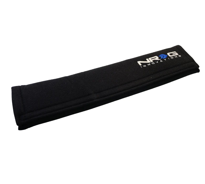 NRG Innovations Long Seat Belt Pads - Black - Dirty Racing Products
