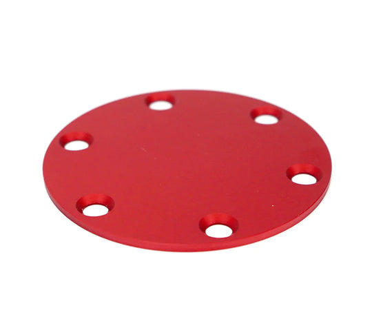 NRG Innovations Circular Steering Wheel Horn Delete Plates - Blank - Dirty Racing Products
