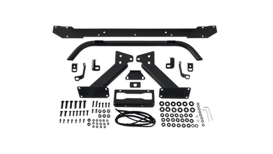 Body Armor 4x4 HiLine Front Winch Bumper Subaru Crosstrek 2018-2023
