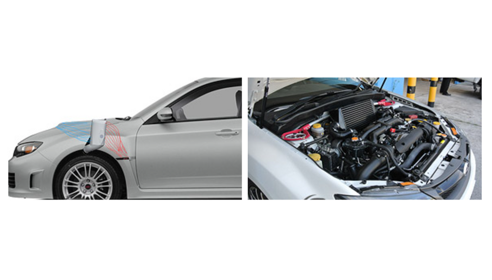 Process West Verti-Cooler Top Mount Intercooler Subaru WRX 2008-2014 - Dirty Racing Products