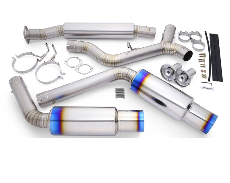 Tomei Full Titanium Muffler Expreme Ti Catback Exhaust System - Type-D - Subaru WRX 2022-2024 - Dirty Racing Products