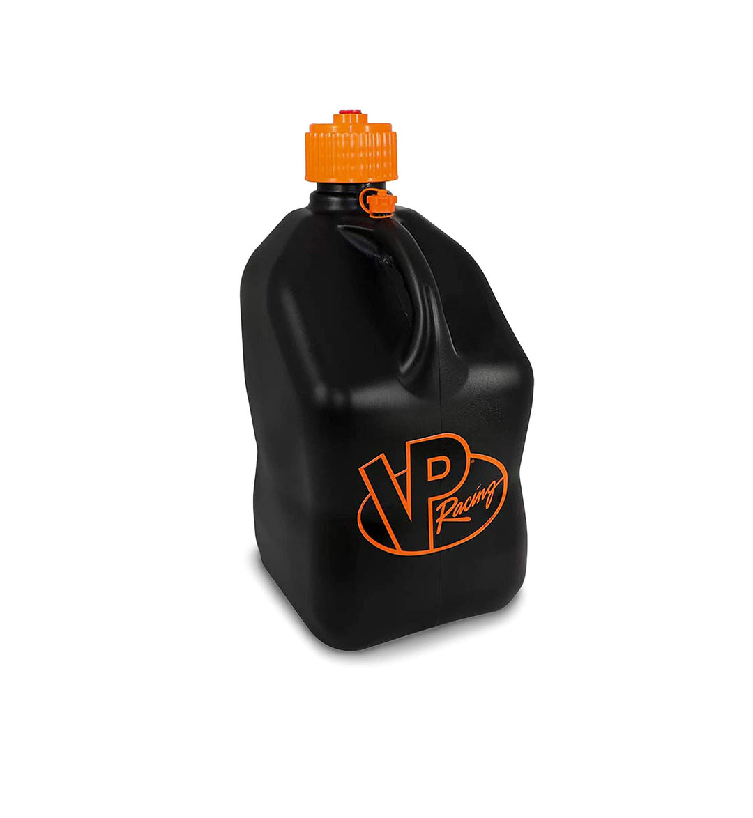 VP Racing 5.5-Gallon Motorsport Container - Black Jug, Orange Cap - Dirty Racing Products