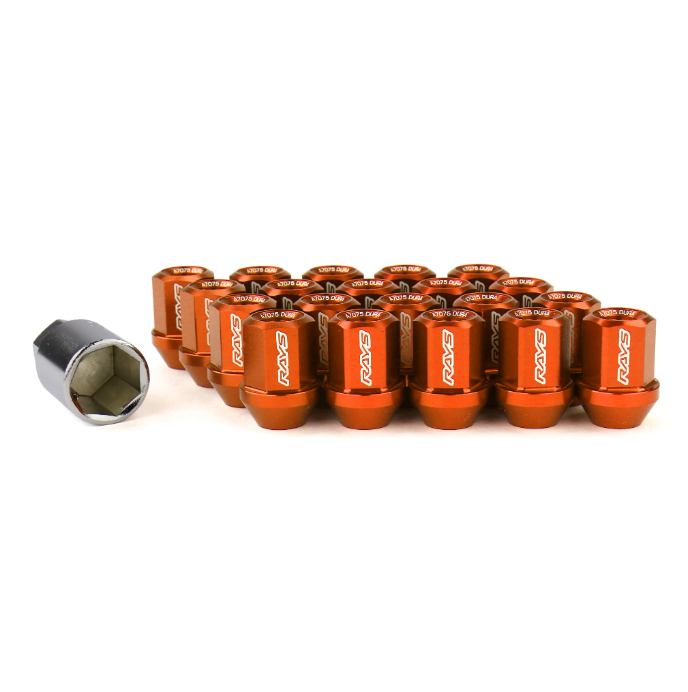 Volk Racing Dura-Nut L32 Straight Type M12X1.25 Lock and Nut Set - Dirty Racing Products