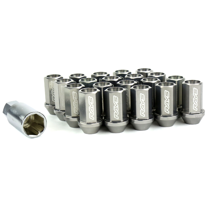 Volk Racing Dura-Nut L42 Straight Type M12X1.25 Lock and Nut Set - Dirty Racing Products