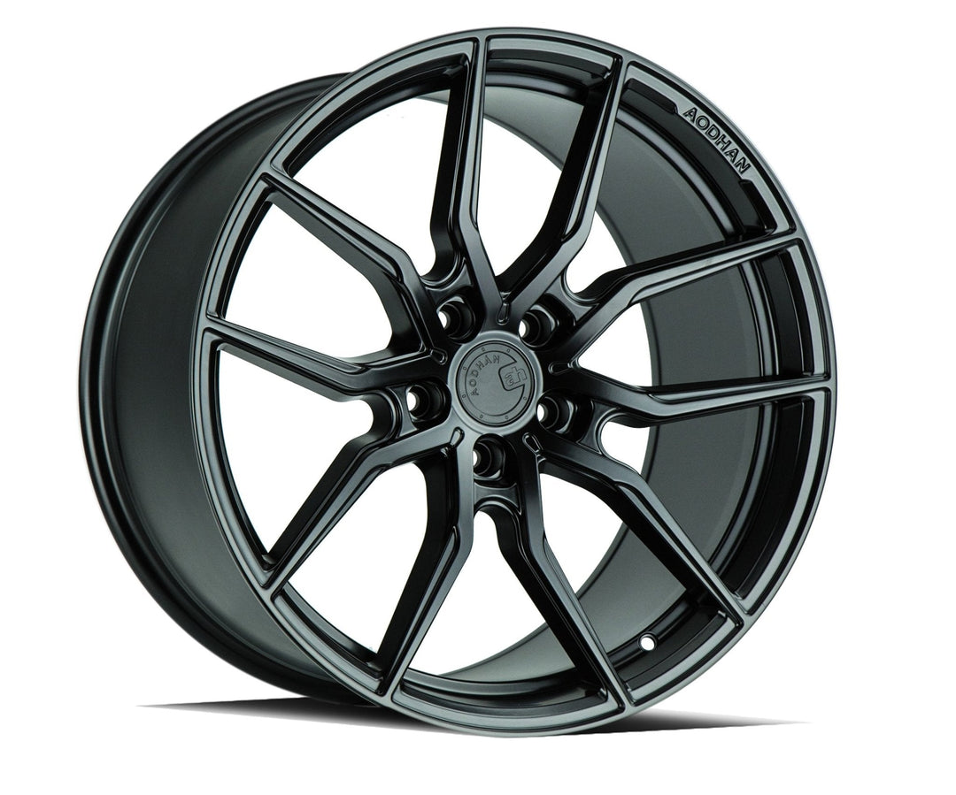AodHan AFF Series AFF1 20x10.5 5x114.3 +45 Matte Black Wheel - Dirty Racing Products