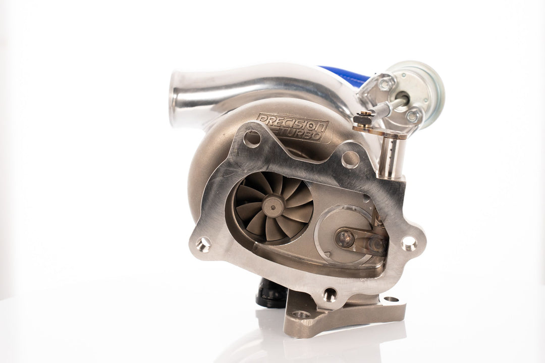Precision Turbo GEN2 58mm Factory Upgrade Bolt-On Turbocharger - Subaru WRX, STi, Forester - Dirty Racing Products