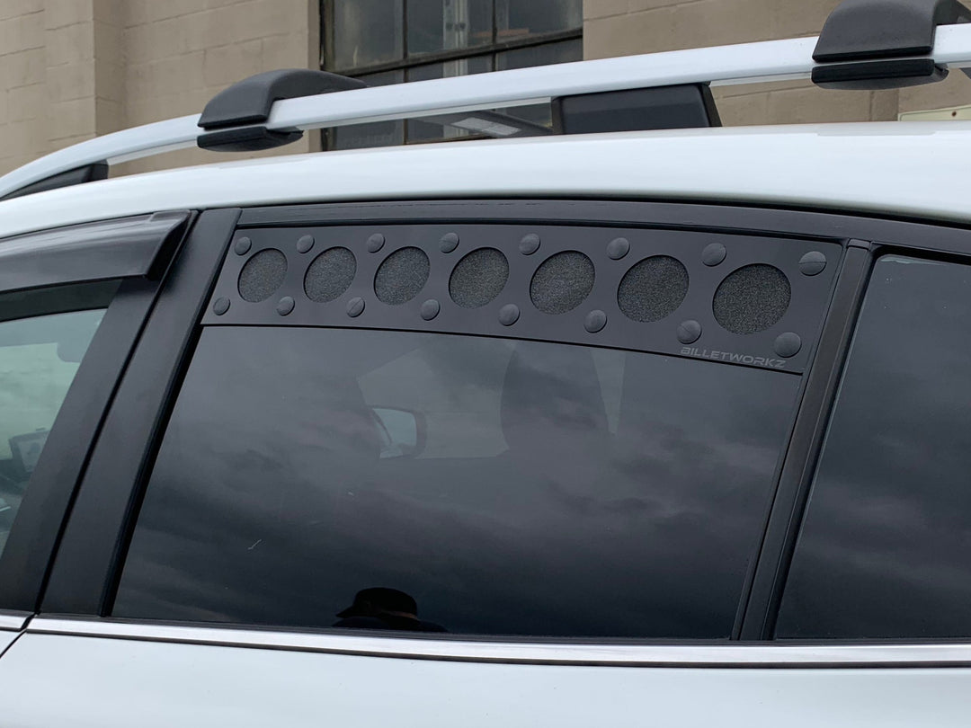 Billetworkz Black Window Vents Subaru Impreza Hatch 2017+