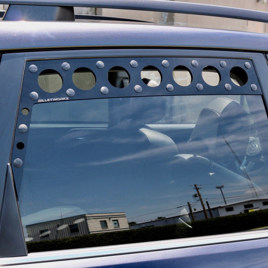 Billetworkz Black Window Vents Subaru Forester SJ 2014-2018
