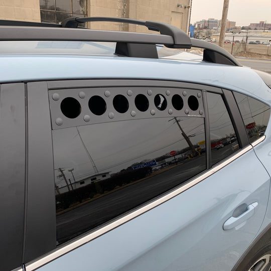 Billetworkz Black Window Vents Subaru Crosstrek 2018+