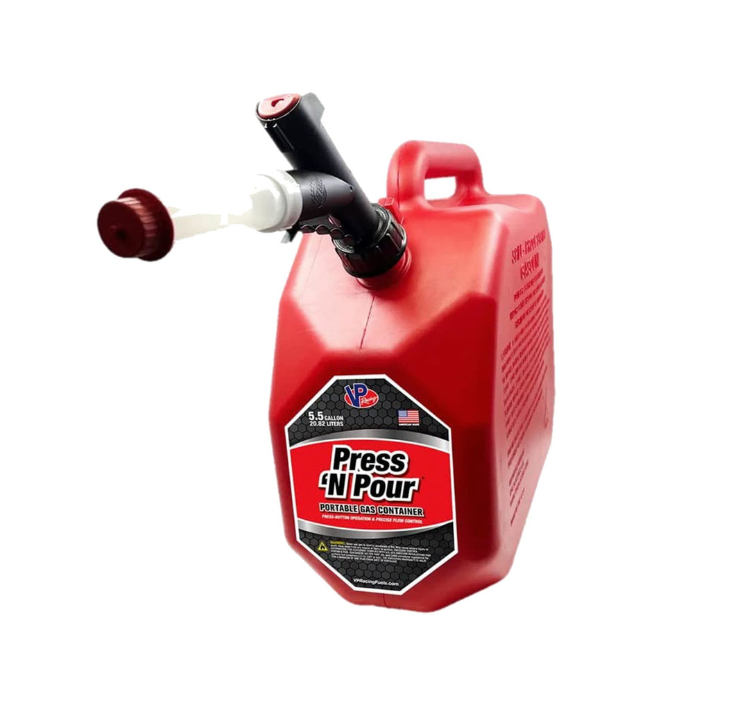 VP Racing Press ‘N Pour 5 Gallon Gas Can