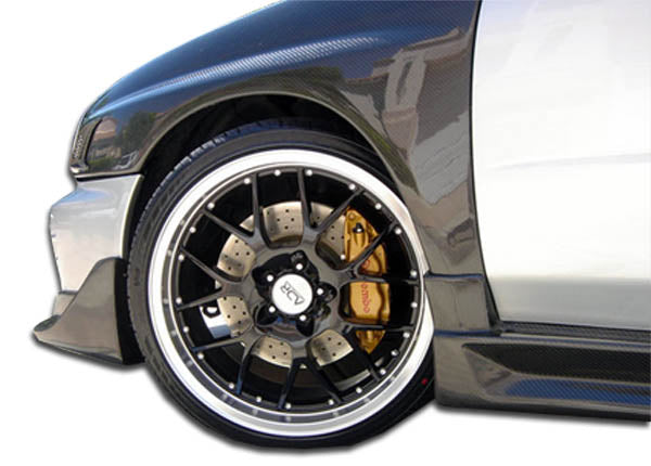 Carbon Creations 2002-2003 Subaru Impreza WRX STI OEM Look Fenders - 2 Piece - Dirty Racing Products
