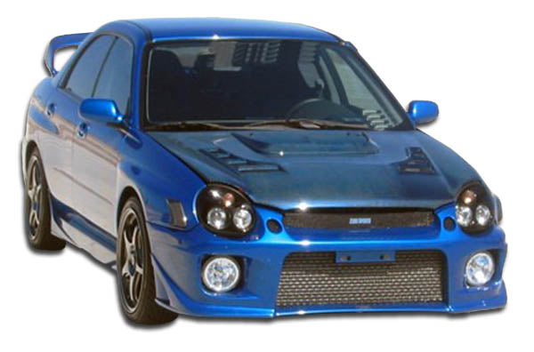 Duraflex 2002-2003 Subaru Impreza WRX STI Zero Front Bumper Cover - 1 Piece - Dirty Racing Products