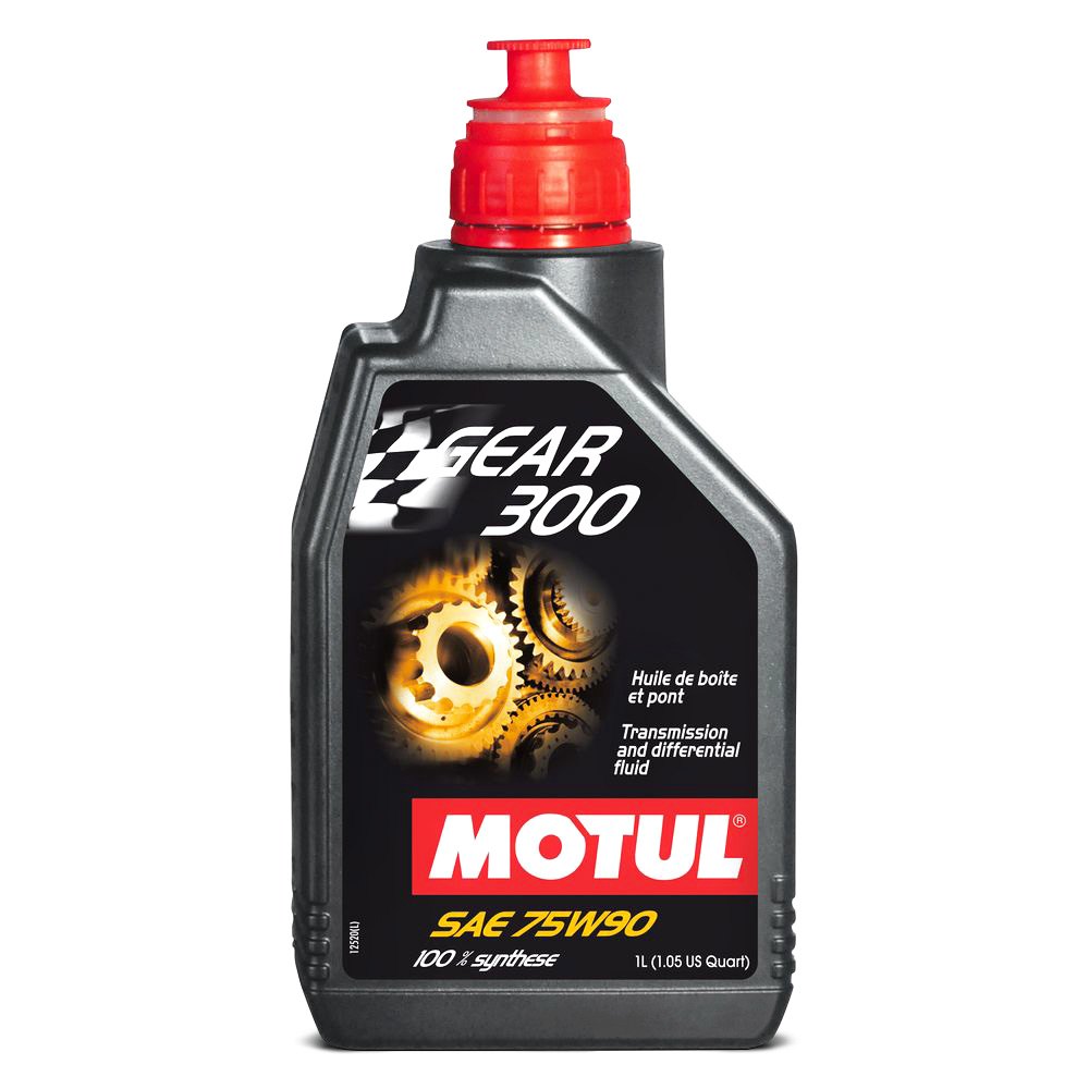 Motul Transmission GEAR 300 75W90 Synthetic Ester - 1L (1.05 qt.) - Dirty Racing Products