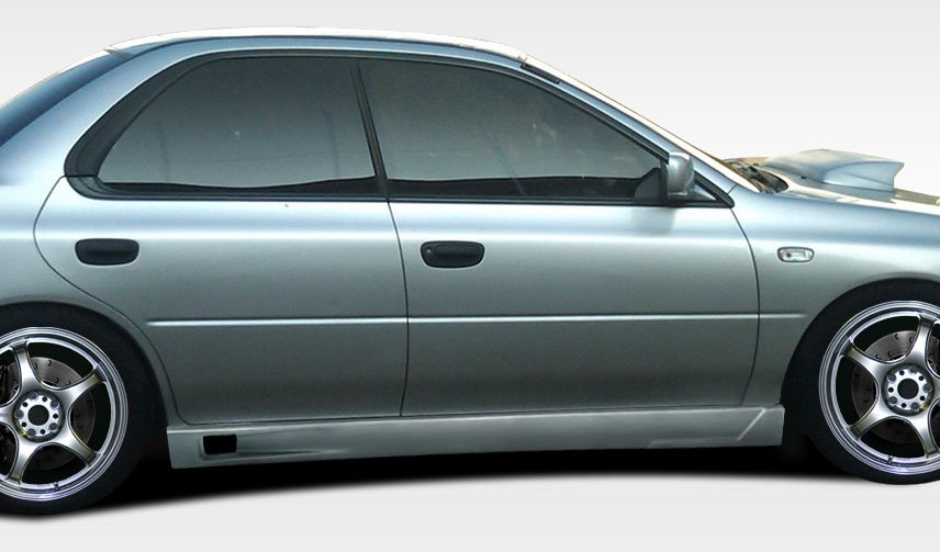 Duraflex 1993-2001 Subaru Impreza I-Design 2 Wide Body Side Skirts Rocker Panels - 2 Piece - Dirty Racing Products