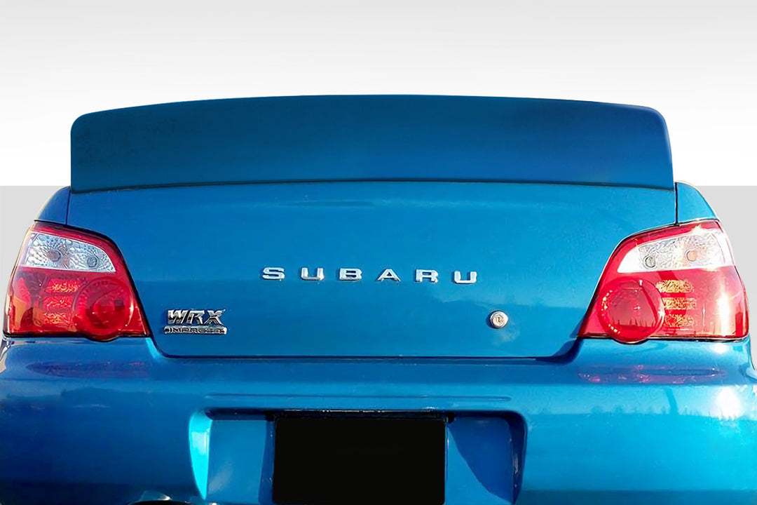 Duraflex 2002-2007 Subaru Impreza / WRX 4DR Downforce Rear Wing Spoiler - 1 Piece - Dirty Racing Products
