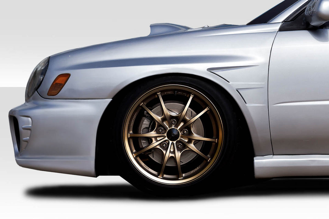 Duraflex 2002-2003 Subaru Impreza WRX STI GT Concept Fenders - 2 Piece - Dirty Racing Products