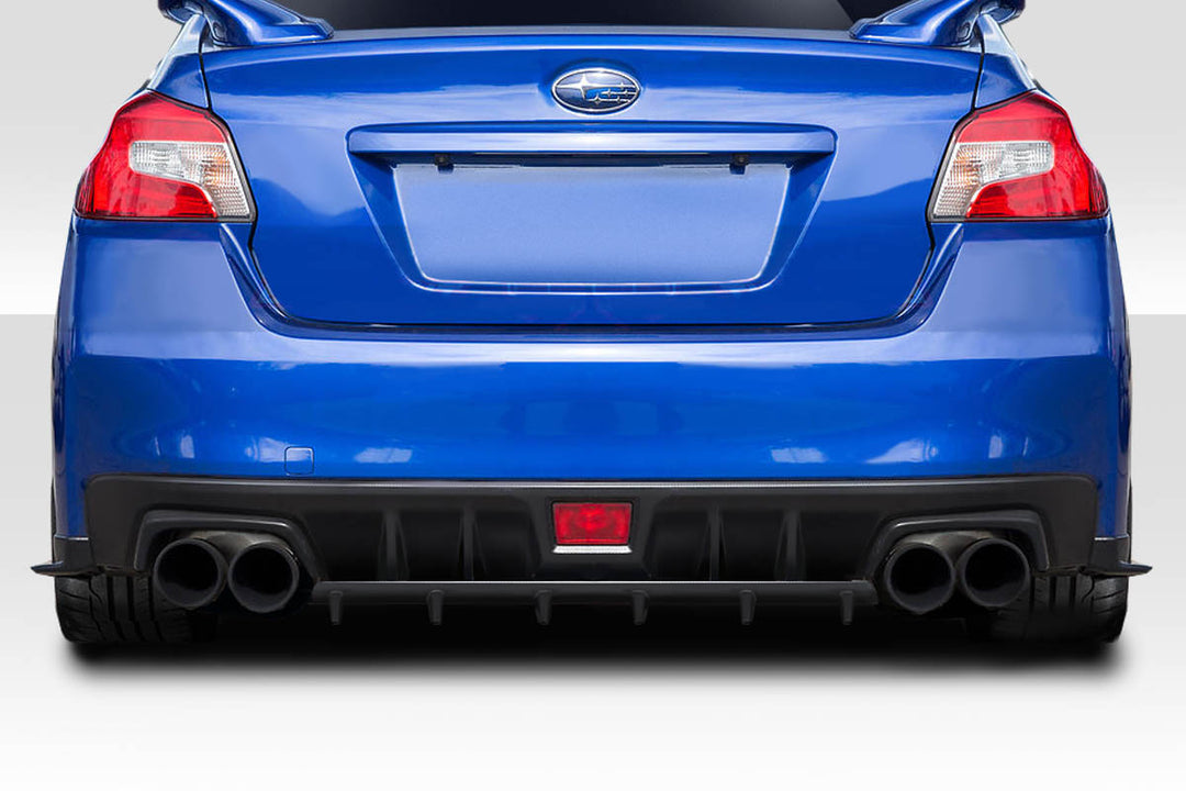 Duraflex 2015-2021 Subaru WRX STI C-Speed Style Rear Diffuser - 1 Piece - Dirty Racing Products