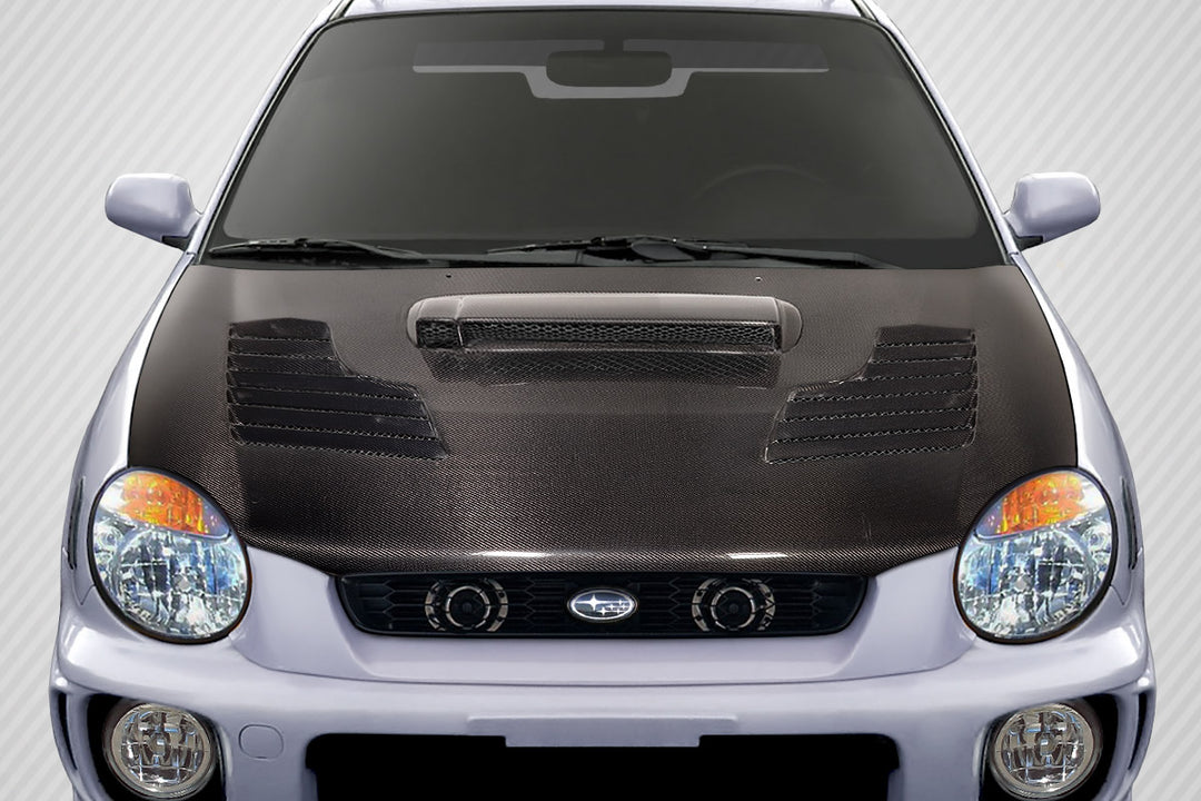 Carbon Creations 2002-2003 Subaru Impreza WRX STI C-2 Hood - 1 Piece - Dirty Racing Products