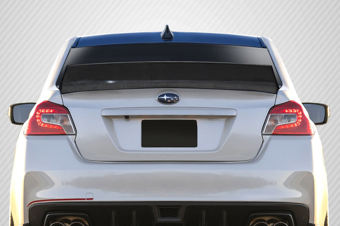 Carbon Creations 2015-2021 Subaru WRX Duckbill Rear Wing Spoiler - 1 Piece - Dirty Racing Products