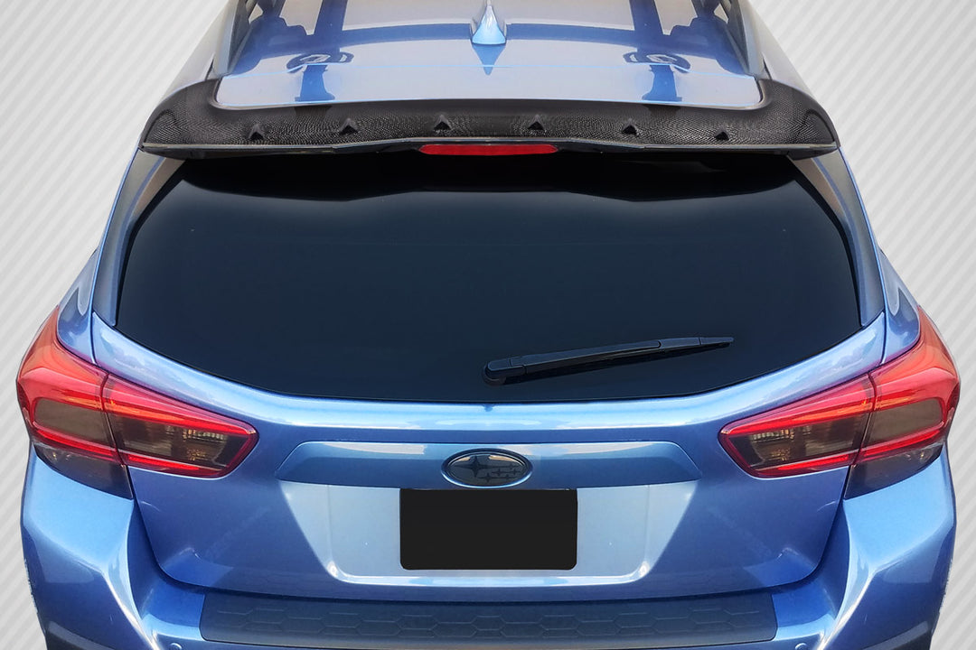 Carbon Creations 2018-2023 Subaru Crosstrek STI Look Rear Wing Spoiler - 1 Piece - Dirty Racing Products