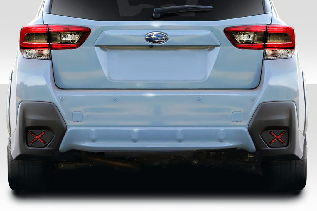 Duraflex 2018-2023 Subaru XV Crosstrek Fennec Outdoors Edition V1 Reflector Covers - 2 Piece - Dirty Racing Products