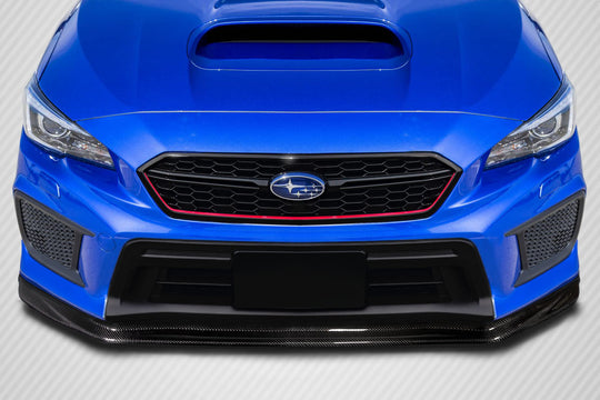 Carbon Creations 2018-2021 Subaru WRX STI VRS Front Lip Splitter - 1 Piece - Dirty Racing Products