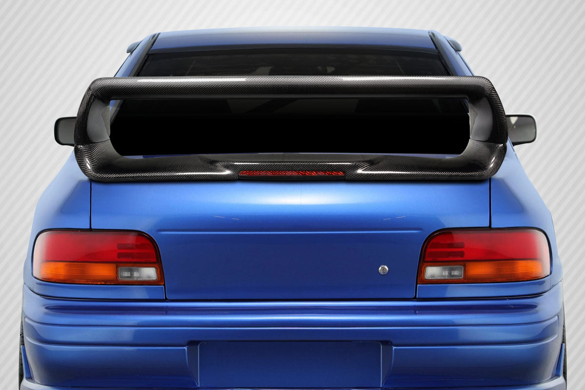 Carbon Creations 1993-2001 Subaru Impreza STI Version 6 Look Rear Wing Spoiler - 1 Piece - Dirty Racing Products