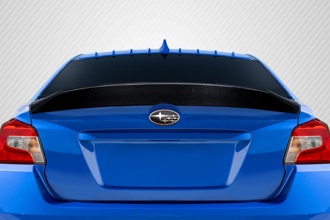 Carbon Creations 2015-2021 Subaru WRX STI Duckbill V2 Rear Wing Spoiler - 1 Piece - Dirty Racing Products