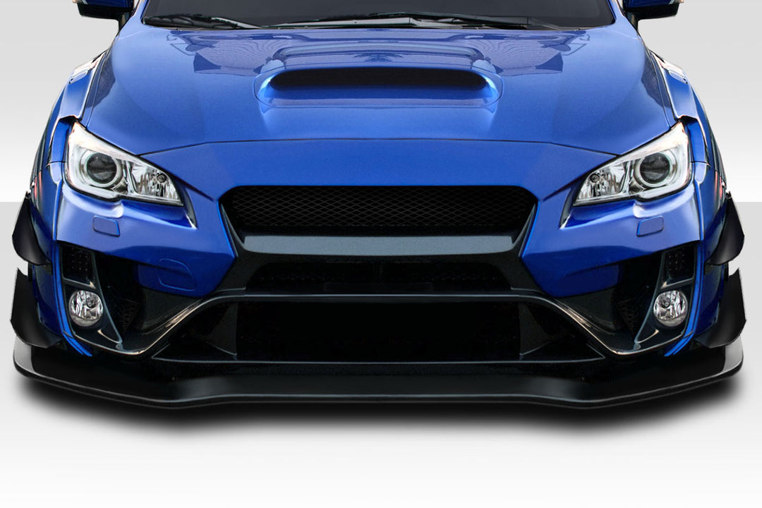 Duraflex 2015-2021 Subaru WRX STI VRS Wide Body Front Lip Under Spoiler - 1 Piece ( fits VRS bumper only ) - Dirty Racing Products