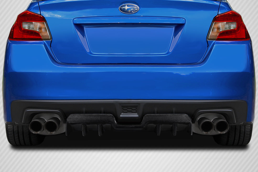 Carbon Creations 2015-2021 Subaru WRX STI Empire Rear Diffuser - 1 Piece - Dirty Racing Products
