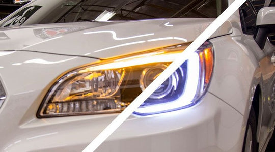 Diode Dynamics C-Light Switchback LED Halos for 2015-2019 Subaru Outback - Dirty Racing Products