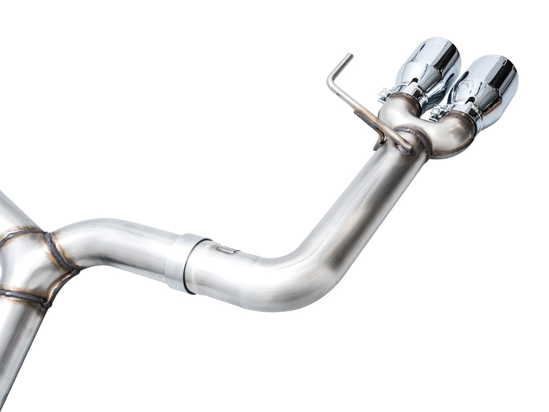 AWE Track Edition Exhaust for VB 2022+ Subaru WRX - Chrome Silver - Dirty Racing Products