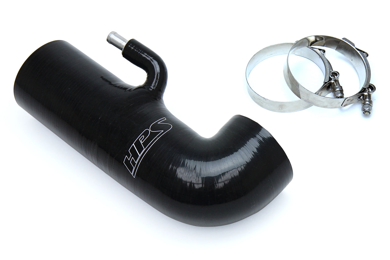 HPS Silicone Air Intake Kit Post MAF Hose Subaru 2013-2020 BRZ and Scion 2013-2016 FRS Black - Dirty Racing Products