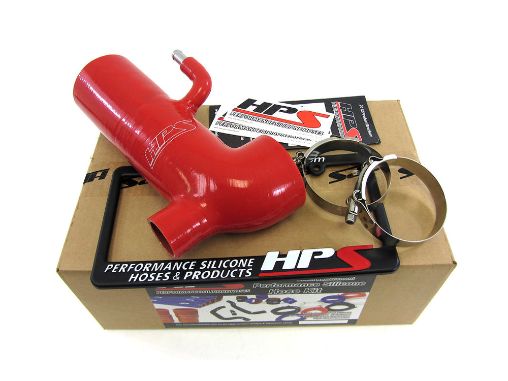 HPS Silicone Air Intake Kit Post MAF Hose for Subaru 13-16 BRZ and Scion 2013-2016 FRS (Red) - Dirty Racing Products