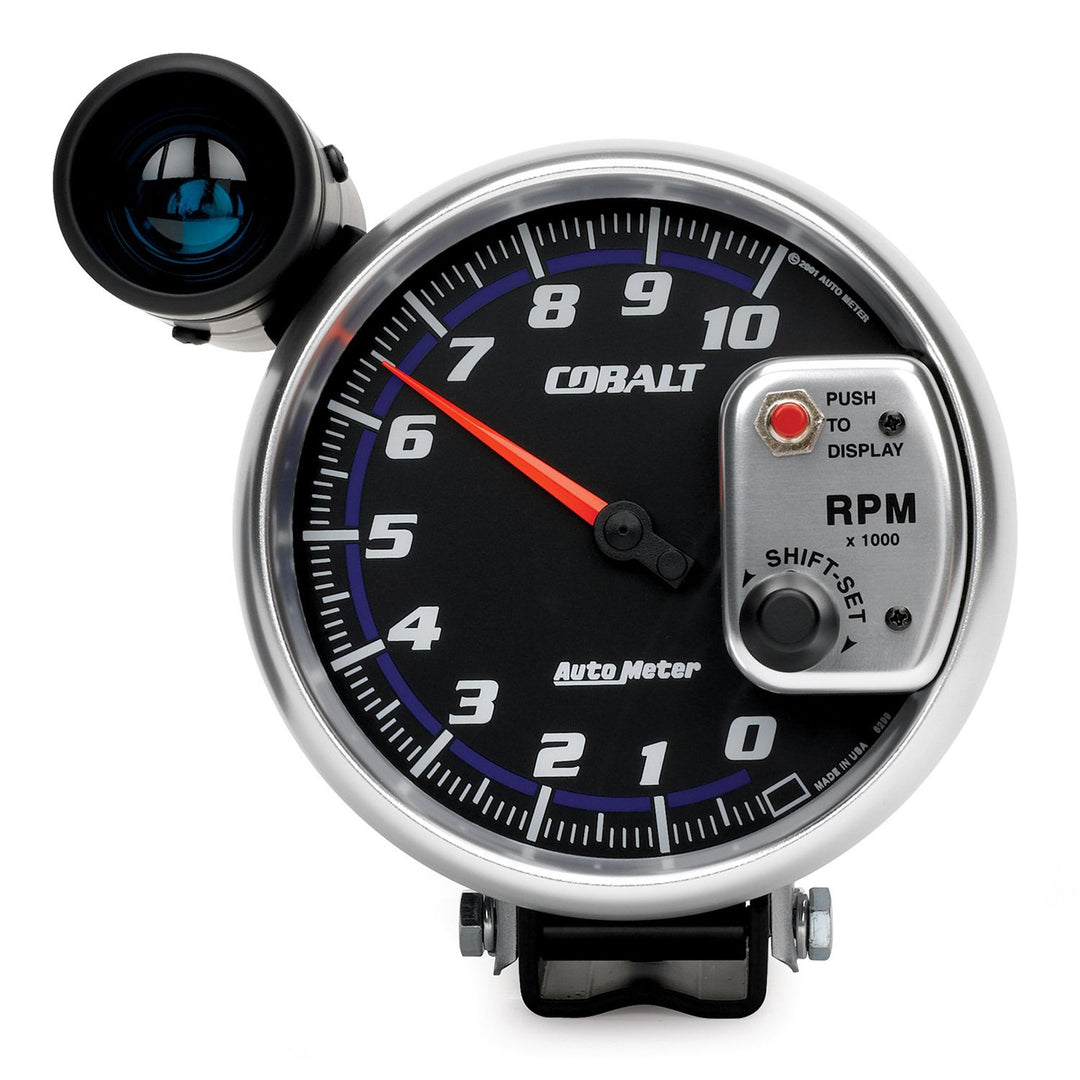 AutoMeter Cobalt 5 inch 10000 RPM Tachometer w/ Shift Light - Dirty Racing Products