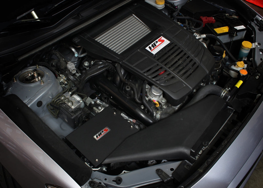 HPS Performance Black Shortram Air Intake for 2015-2020 Subaru WRX 2.0L Turbo - Dirty Racing Products