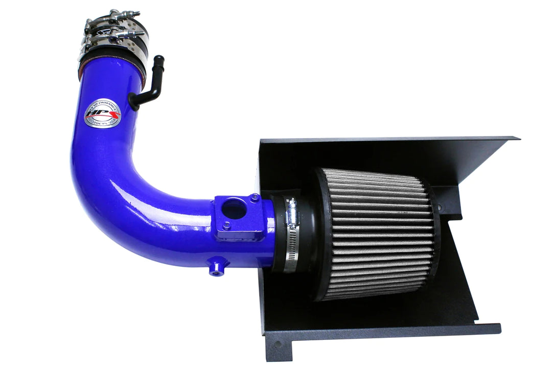 HPS Shortram Air Intake Kit Includes Heat Shield for 2012-2016 Scion FRS, 2012-2020 Toyota 86 and 2012-2020 Subaru BRZ Blue - Dirty Racing Products