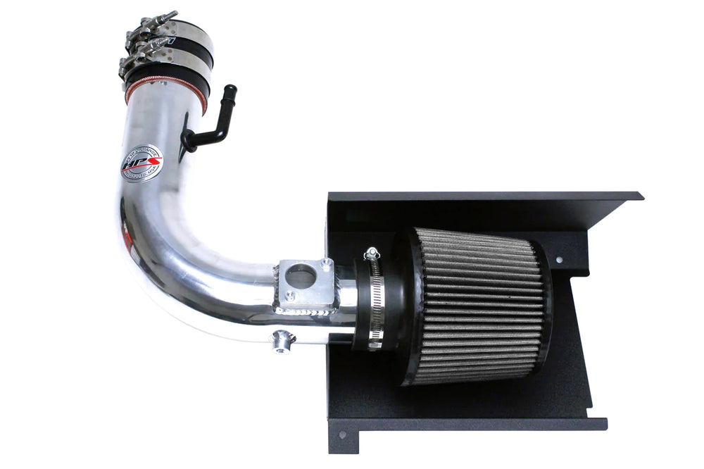 HPS Shortram Air Intake Kit Includes Heat Shield for 2012-2016 Scion FRS, 2012-2020 Toyota 86 and 2012-2020 Subaru BRZ Polished - Dirty Racing Products