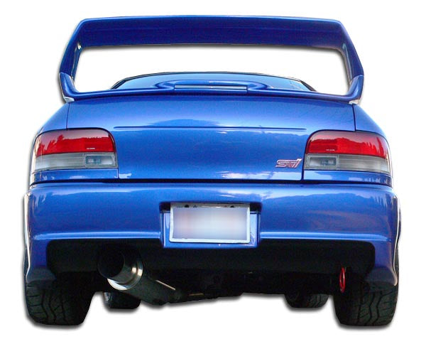 Duraflex 1993-2001 Subaru Impreza 4DR S-Sport Rear Bumper Cover - 1 Piece - Dirty Racing Products