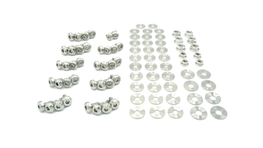 Dress Up Bolts BMW 328i (2006-2013) Titanium Engine Bay Kit - Dirty Racing Products