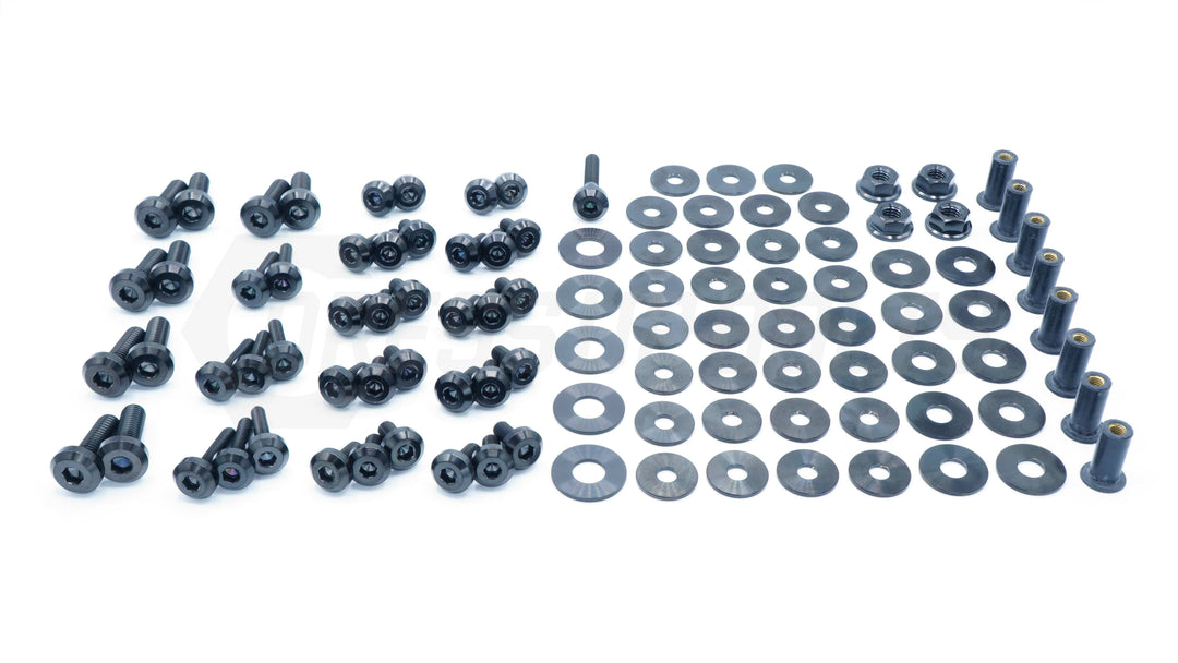 Dress Up Bolts Stage 2 Titanium Hardware Engine Bay Kit BMW F3X 335i (2012-2015) - Dirty Racing Products