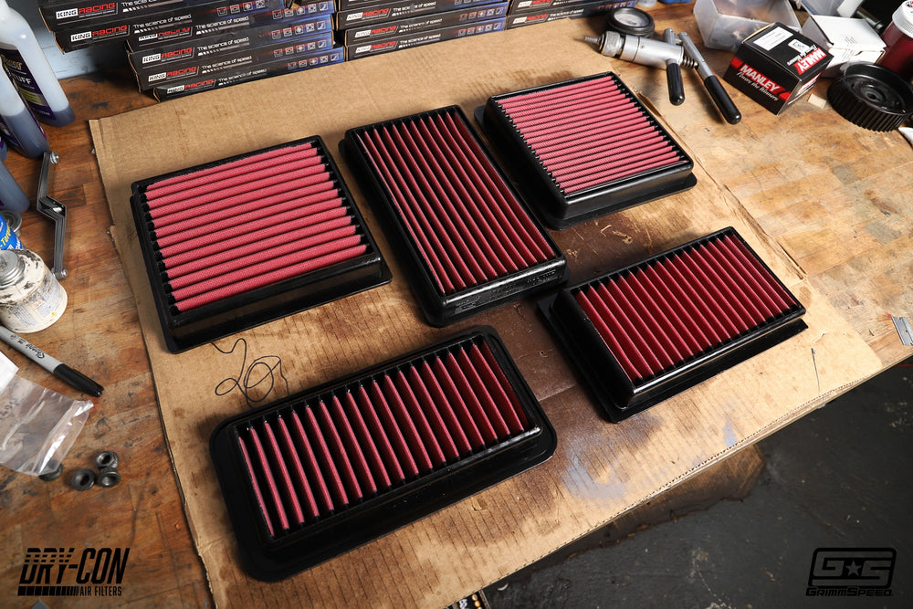 GrimmSpeed Dry-Con Performance Panel Air Filter - Subaru - Dirty Racing Products