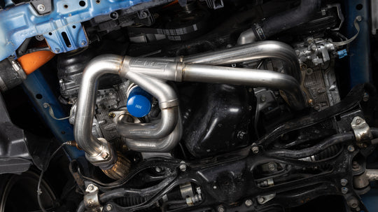 GrimmSpeed Unequal Length EJ Header Subaru 04-21 STI, 02-14 WRX, 04-13 FXT, 05-09 LGT, 05-09 OBXT - Dirty Racing Products