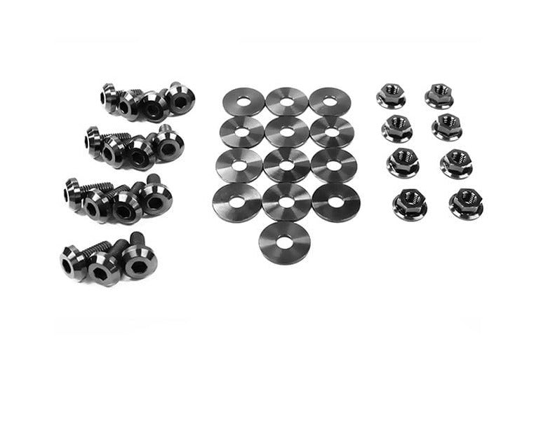 Dress Up Bolts Titanium Engine Bay Kit Ford Mustang (1999-2004) - Dirty Racing Products