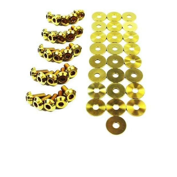 Dress Up Bolts Titanium Partial Engine Bay Kit Acura Integra DC (1994-2001) - Dirty Racing Products