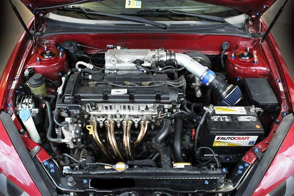 Dress Up Bolts Titanium Engine Bay Kit Hyundai Tiburon (2003-2008) - Dirty Racing Products