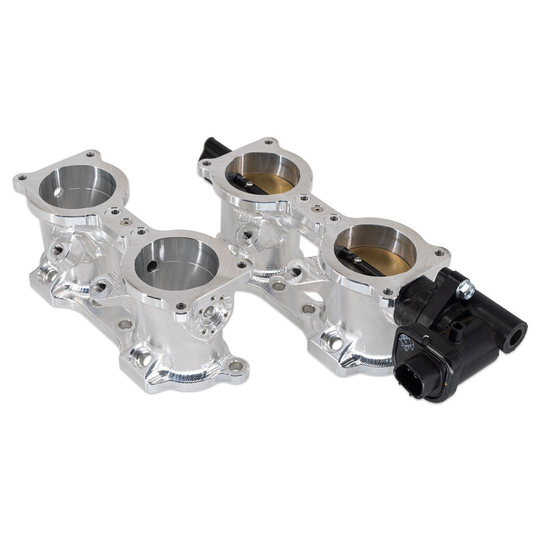 IAG V3 Top Feed TGV Housings with Butterfly Pass Thru (06-14 WRX, 07+ STI, 07-12 LGT, 09-13 FXT) - Dirty Racing Products