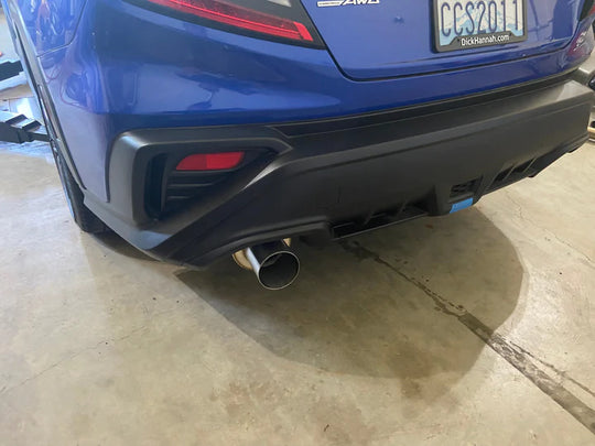 ETS Single Exit Catback Conversion Exhaust Subaru WRX 2022+ - Dirty Racing Products